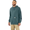 image:imageCarhartt Mens FR Force Marquette Logo SweatshirtSea Pine