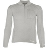 image:imageCarhartt Mens Force Midweight SyntheticMerino Wool Blend Base Layer QuarterZip Pocket TopGrey Heather
