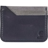 image:imageCarhartt Mens Full Grain Patina Leather Wallets Bifold and Front Pocket OptionsBlack Front Pocket