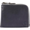 image:imageCarhartt Mens Full Grain Patina Leather Wallets Bifold and Front Pocket OptionsBlack Zipper