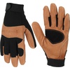 image:imageCarhartt Mens High Dexterity Reinforced Secure Cuff GloveBlack Barley