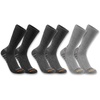 image:imageCarhartt Mens Midweight Syntheticcotton Blend Crew Sock 3 PackAssorted 01
