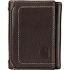 image:imageCarhartt Mens Pebble Leather Full Grain Leather Wallets Durable Design Multiple Card Slots Gifts for MenBrown Trifold