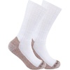 image:imageCarhartt Mens SB7672M Midweight Steel Toe Boot Sock 2PackWhite