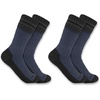 image:imageCarhartt Mens SB7742M Heavyweight SyntheticWool Blend Boot Sock 2PackDenim