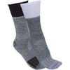 image:imageCarhartt Mens SC0012M Force Midweight Steel Toe Crew Sock 2PackGrey  Black  White