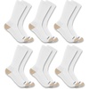 image:imageCarhartt Mens SC1156M Midweight Crew Sock 6PackWhite