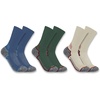image:imageCarhartt Mens SC4223M Force Midweight Crew Sock 3 PackAssorted 02