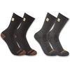 image:imageCarhartt Mens SC9972M Midweight Logo Crew Sock 2PackAssorted 1