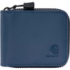 image:imageCarhartt Mens Water Repellent Zipper Wallet WRFIDBlocking LinerDark Blue