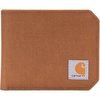 image:imageCarhartt Nylon Duck Bifold Wallet Carhartt Brown  Mens 700D Wallets RFIDBlocking with Trifold and Front Pocket OptionsCarhartt Brown Bifold