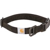 image:imageCarhartt Nylon Duck Blanket Stripe Dog Collar BrownStripe M  Pet Fully Adjustable Webbing Collars for Dogs Reflective Stitching for VisibilityTarmac Duck Camo