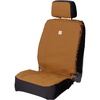 image:imageCarhartt Nylon Duck Universal Front Seat Cover Bluestone  700D Canvas Fitted Bucket Durable Seat Protection with Rain Defender CharcoalCarhartt Brown