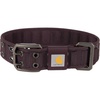 image:imageCarhartt Pet Fully Adjustable Wide Webbing Collar for Dogs Heavy Duty Nylon for Walking amp Training Black MediumDeep Wine