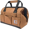 image:imageCarhartt Utility Medium Tool Bag Carhartt Brown  Onsite Durable WaterResistant Tool Storage Bag Heavyweight 14Inch 26 PocketCarhartt Brown