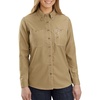 image:imageCarhartt Womens FR Force Sun Defender LS ShirtDark Khaki