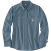 image:imageCarhartt Womens FR Force Sun Defender LS ShirtSteel Blue