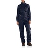 image:imageCarhartt Womens Flame Resistant Rugged Flex Relaxed Fit Twill CoverallDark Navy