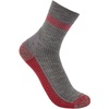 image:imageCarhartt Womens Force Grid Midweight SyntheticMerino Wool Blend Short Crew SockHeather Grey