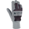 image:imageCarhartt Womens GW0836W Womens Synthetic Suede Knit Cuff GloveBlackberry Grey