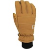 image:imageCarhartt Womens Insulated Duck Synthetic Leather TouchSensitive Knit Cuff GloveBrown