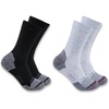 image:imageCarhartt Womens SC0812W Force Midweight Synthetic Blend Steel Toe Crew Sock 2 PackAssorted