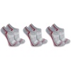 image:imageCarhartt Womens SL6403W Womens Force Midweight Low Cut Sock 3PackGrey
