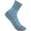 image:imageCarhartt Womens Twin Knit Midweight Short Crew SockTourmaline
