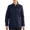 image:imageCarhartt Womens Womens FlameResistant Rugged Flex Twill ShirtDark Navy