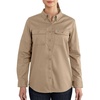 image:imageCarhartt Womens Womens FlameResistant Rugged Flex Twill ShirtKhaki