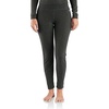 image:imageCarhartt womens Base Force Heavyweight Polyesterwool Base Layer BottomBlack Heather