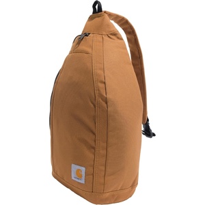 image:imageCarhartt Classic 10L MultiCarry Sling Bag Black  Durable Crossbody Backpack with Side Release Buckle Tablet Sleeve and Adjustable StrapCrossbody Backpack Carhartt Brown