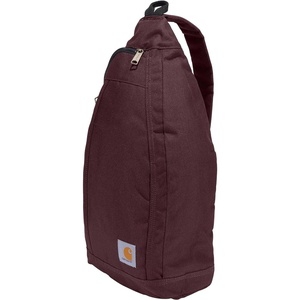 image:imageCarhartt Classic 10L MultiCarry Sling Bag Black  Durable Crossbody Backpack with Side Release Buckle Tablet Sleeve and Adjustable StrapCrossbody Backpack Port