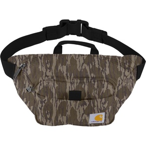 image:imageCarhartt Classic Adjustable Sling Bag Durable 600Denier Water Resistant Hip PackEssential Waist Pack Mossy Oak Bottomlands