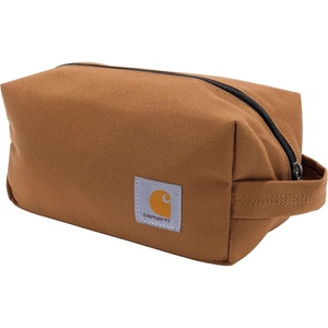 image:imageCarhartt Classic Zippered Travel Kit Black  Durable Organize Essentials with the Water Resistance Toiletry BagCarhartt Brown
