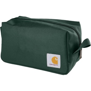 image:imageCarhartt Classic Zippered Travel Kit Black  Durable Organize Essentials with the Water Resistance Toiletry BagGreenstone