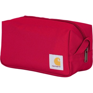 image:imageCarhartt Classic Zippered Travel Kit Black  Durable Organize Essentials with the Water Resistance Toiletry BagIndustry Red New Version