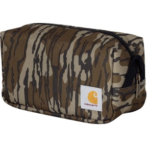 image:imageCarhartt Classic Zippered Travel Kit Black  Durable Organize Essentials with the Water Resistance Toiletry BagMossy Oak Bottomlands