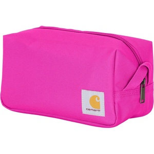 image:imageCarhartt Classic Zippered Travel Kit Black  Durable Organize Essentials with the Water Resistance Toiletry BagPink Glow