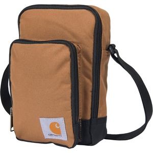 image:imageCarhartt Crossbody Zip Bag Durable Adjustable Crossbody Bag with Zipper Closure for Men and WomenEssential Crossbody Bag Carhartt Brown