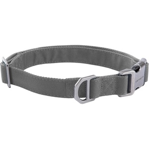image:imageCarhartt Field Nylon Dog Collar Carhartt Brown Medium  Fully Adjustable Durable 600Denier Fabric with Reflective Wordmark for VisibilityGravel