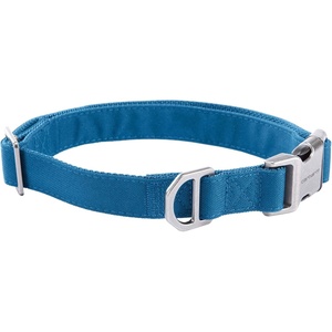 image:imageCarhartt Field Nylon Dog Collar Carhartt Brown Medium  Fully Adjustable Durable 600Denier Fabric with Reflective Wordmark for VisibilityMarine Blue