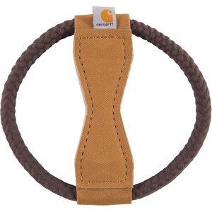 image:imageCarhartt Field Rubber Training Dog Pull Carhartt Brown  Pet Tools Rugged Tool for Tug Fetch and Play Field Dog TrainingFirm Duck Wheel Dog Pull Carhartt Brown