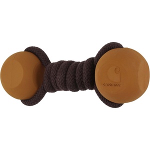 image:imageCarhartt Field Rubber Training Dog Pull Carhartt Brown  Pet Tools Rugged Tool for Tug Fetch and Play Field Dog TrainingRope Bone Carhartt Brown
