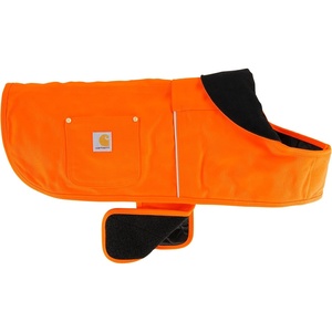 image:imageCarhartt Firm Duck Dog Chore Coat Insulated Weather Resistant Jacket for Cold and Windy Conditions Black Large  Dog Insulated Weather Resistant Jacket for Cold and Windy ConditionsHunter OrangeBrass Reflective Piping
