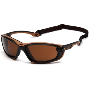 image:imageCarhartt Gear CHB1018DTMP Toccoa Sandstone Bronze AntiFog Lens  One Size Fits All  BlackTan