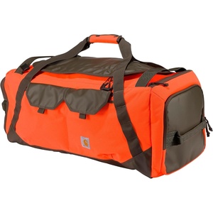 image:imageCarhartt Heavy Haul Utility Duffel Bags WaterResistant Packable Bag for Jobsite Gym and TravelHunter Orange