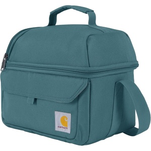 image:imageCarhartt Insulated 12 Can Cooler Black  Two Compartment Lunch Box Durable FullyInsulated Lunch Bag for Women amp Men Large LunchboxLarge Lunchbox Harbor Teal