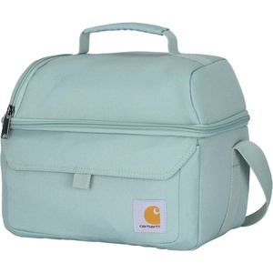 image:imageCarhartt Insulated 12 Can Cooler Black  Two Compartment Lunch Box Durable FullyInsulated Lunch Bag for Women amp Men Large LunchboxLarge Lunchbox Seabrook