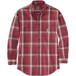 image:imageCarhartt Mens 104507 FlameResistant Force Rugged Flex LooseDark Barn Red
